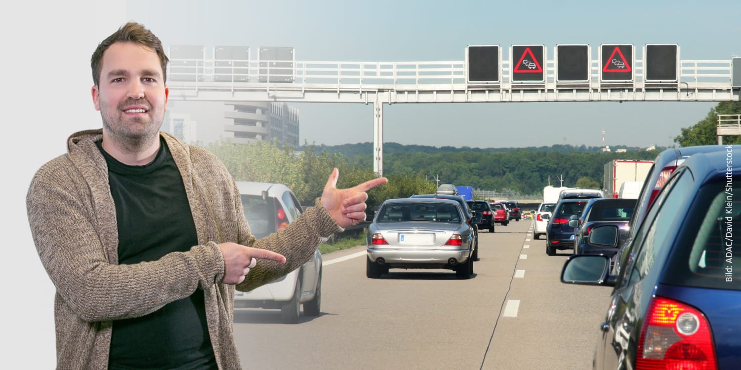 Autobahn Rettungsgasse richtig bilden